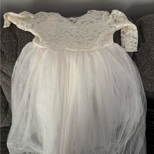 Elegant Lace and Tulle Dress